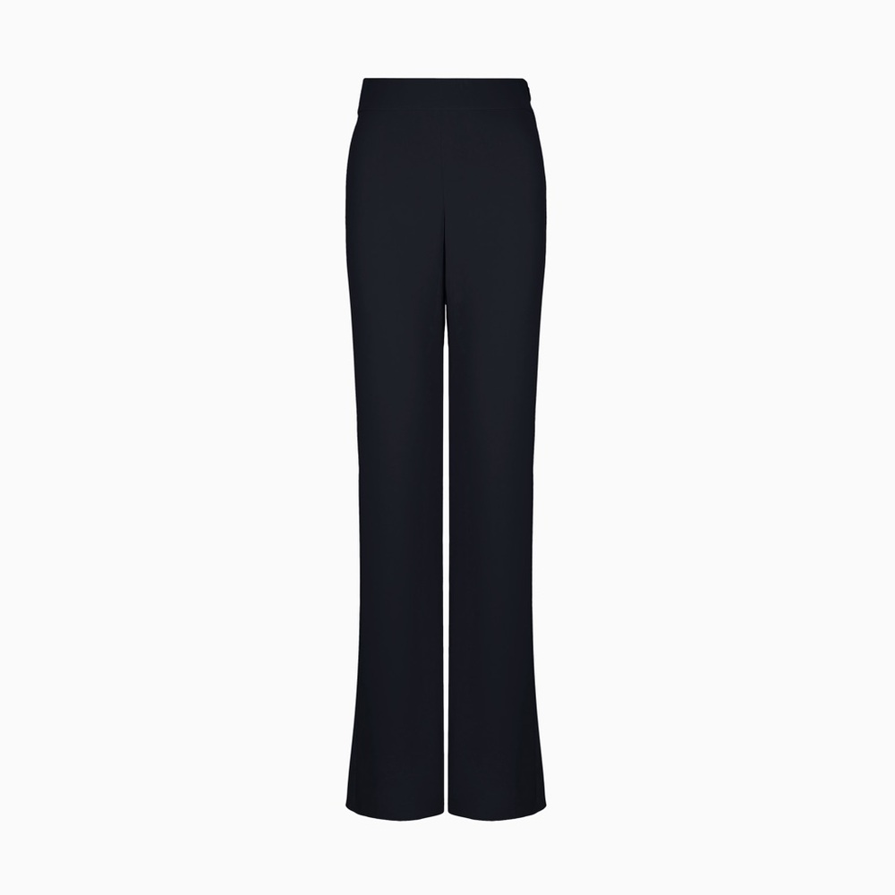 Giorgio Armani Runway Navy 100% Silk Dress Pants EU 42 US 6
